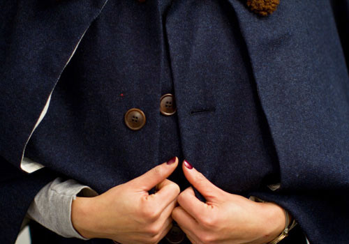 LA PAZ Pires Wool Cape LA PAZ Pires Wool Cape