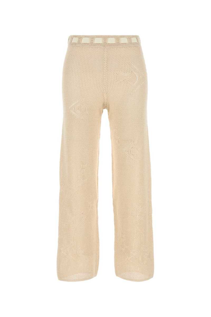 パンツ BODE Beige Crochet Pant BODE Beige Crochet Pants - Cream | Garmentory