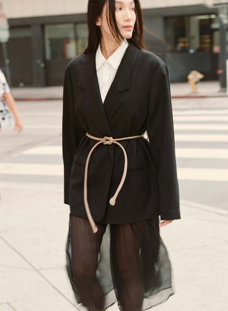 ARE Studio Reeve Belt - Fog/Pear ARE Studio Reeve Belt - Fog/Pear