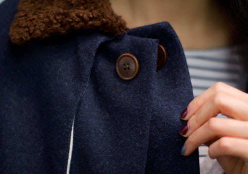 LA PAZ Pires Wool Cape LA PAZ Pires Wool Cape