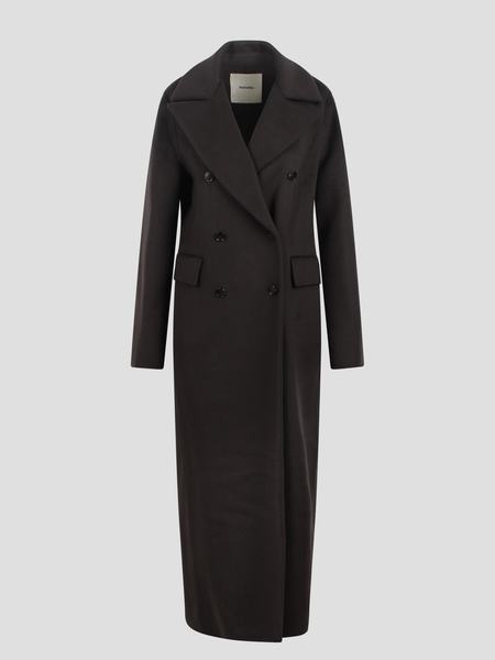 【送料&関税込】Nanushka Double-breasted Coat Nanushka Double-Breasted Coat, Size S
