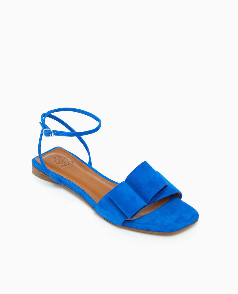 Coclico Florance Sandal - Azul Fluo Suede