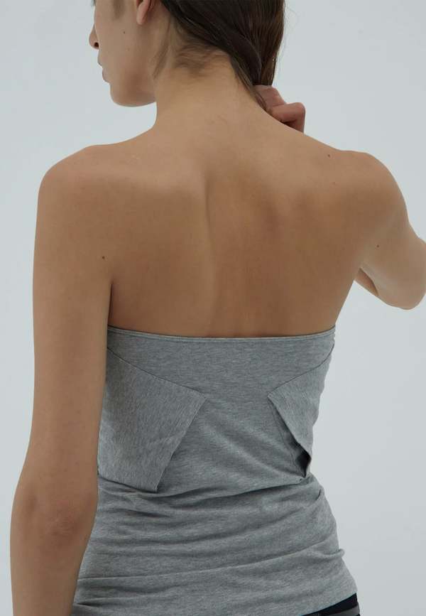 Paloma Wool Folded V-Neck Top | Garmentory
