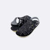KIDS Hoy Shoe Co. Sun-San Sailor Sandal - Navy - Thumbnail 2