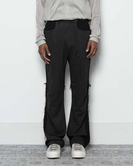 _J.L - A.L_ Notch Track Pants - Black | Garmentory