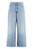 Ganni Wide-leg Jeans - Denim - Thumbnail 1