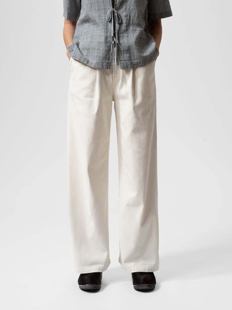 Nudie Jeans Gullan Workwear Pants - Ivory