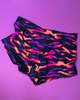 Kayleigh Peddie Tatum Swim Short - Neon Zebra - Thumbnail 1