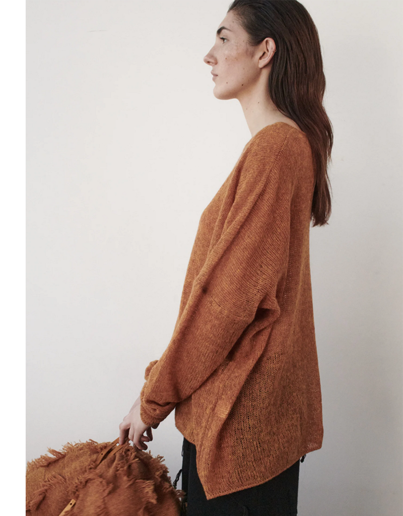 Oyuna Honey Open Knit Boxy Sweater Oyuna Honey Open Knit Boxy Sweater