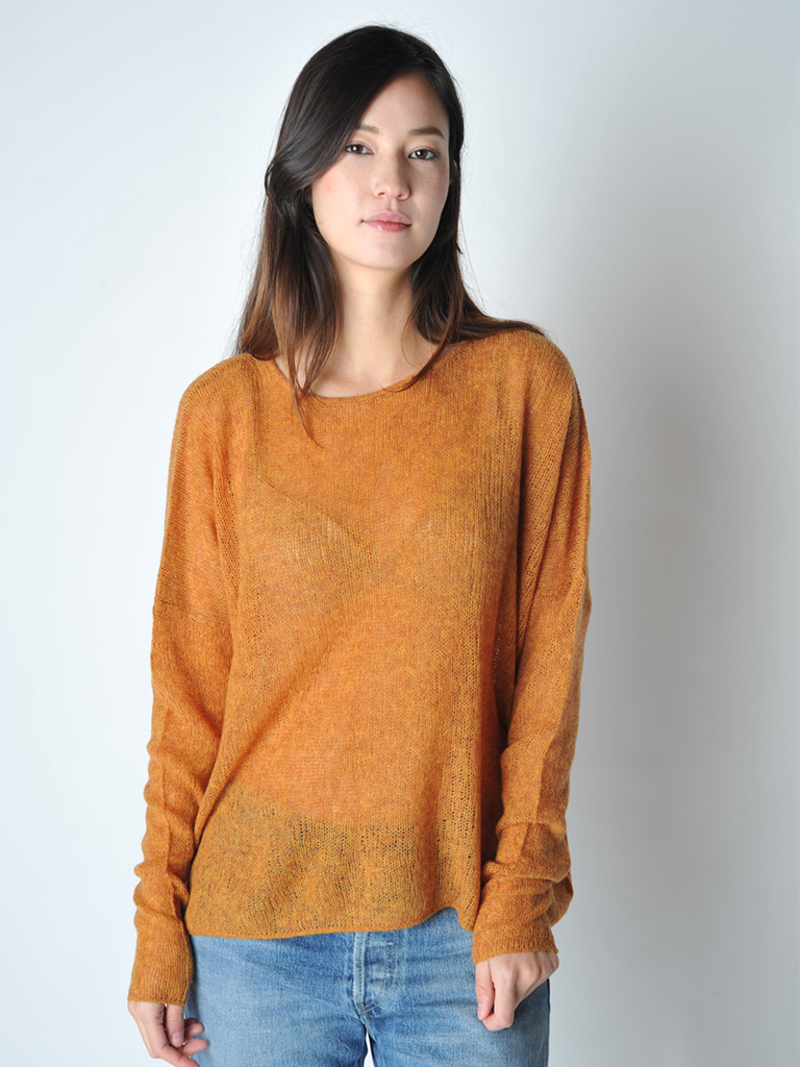 Oyuna Honey Open Knit Boxy Sweater Oyuna Honey Open Knit Boxy Sweater