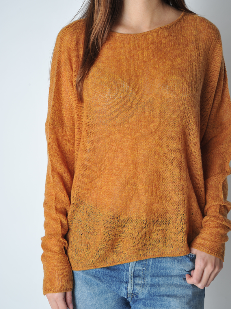 Oyuna Honey Open Knit Boxy Sweater Oyuna Honey Open Knit Boxy Sweater