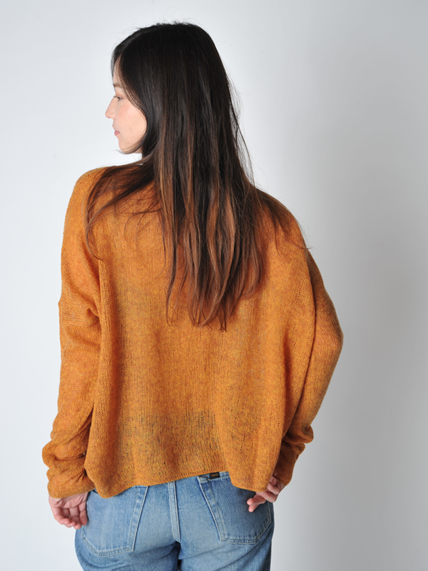 Oyuna Honey Open Knit Boxy Sweater Oyuna Honey Open Knit Boxy Sweater