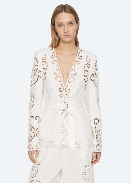 大人気!【Sea NEW YORK】Kristeen Lace Blazer with Capelet Kristeen Blazer – Sea, New York