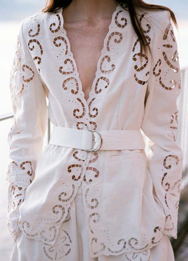 Sea New York シーニューヨーク ダリア ブレザー Sea NY Dahlia Eyelet Blazer | Garmentory