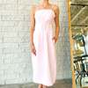 Rosie Assoulin Artichoke Dress with Belt - Blush - Thumbnail 4