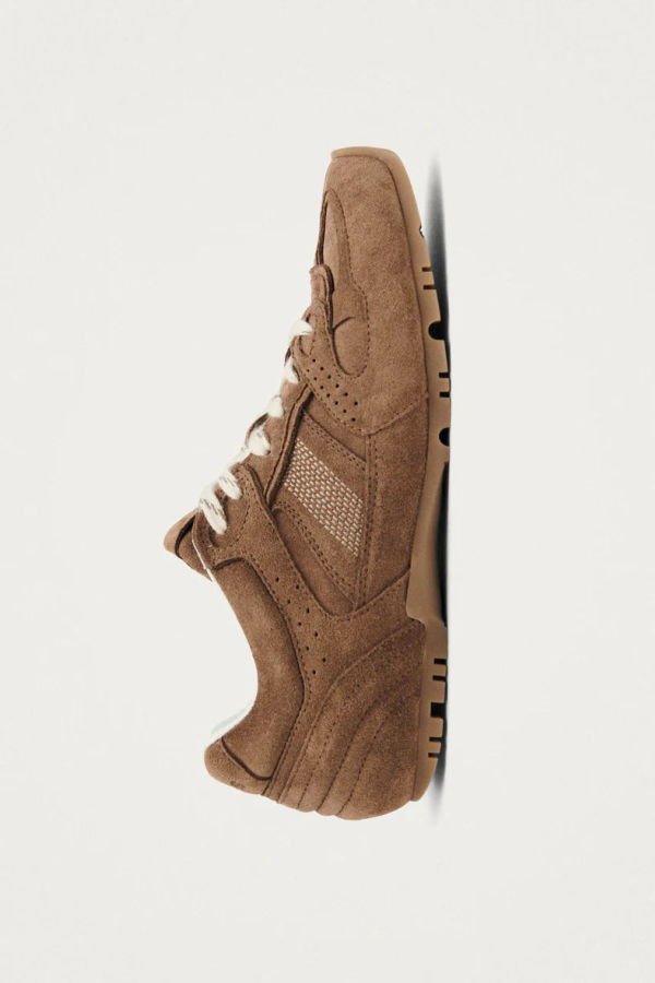 Alohas TB.56 Suede Brown Leather Sneakers