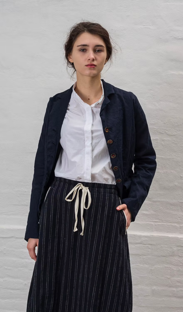 H+ Hannoh Wessel Vittorina Jacket - Black Stripe | Garmentory