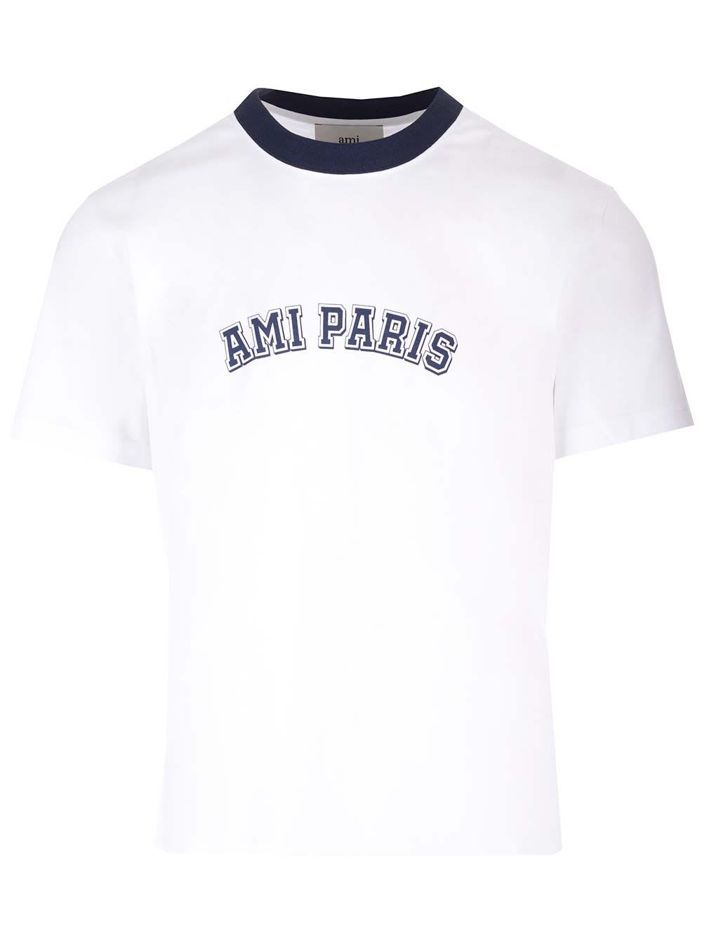 Ami Alexandre Mattiussi Ami Paris T-Shirt - White | Garmentory 