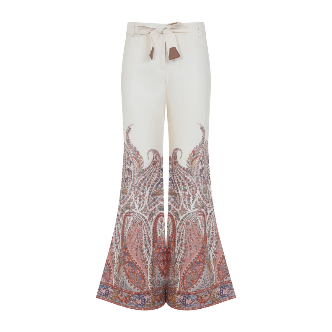 パンツ Zimmermann Rhiannon White Linen Pants Zimmermann Rhiannon Linen Pants - White | Garmentory