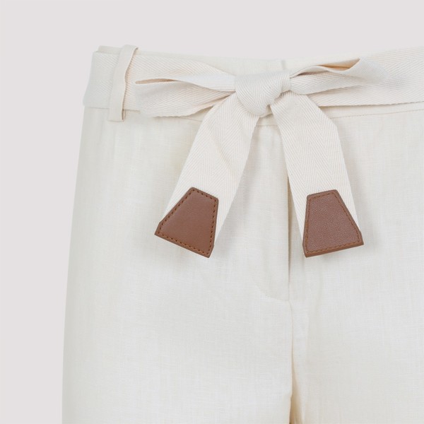 パンツ Zimmermann Rhiannon White Linen Pants Zimmermann Rhiannon Linen Pants - White | Garmentory