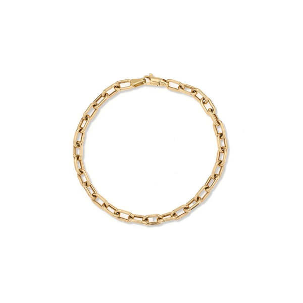 Adina Reyter 4mm Italian Chain Link Bracelet - Yellow Gold