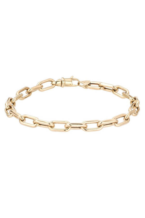 Adina Reyter 5.3mm Italian Chain Link Bracelet - 14K Yellow Gold