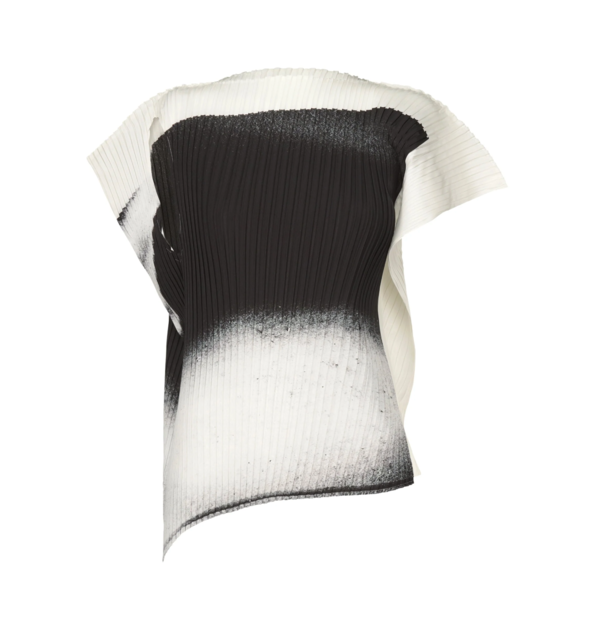 Issey Miyake Shadow Study Pleats Top