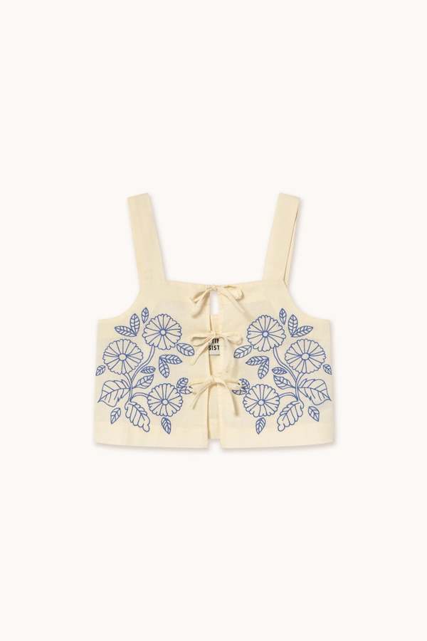 The Tiny Big Sister Embroidered Top