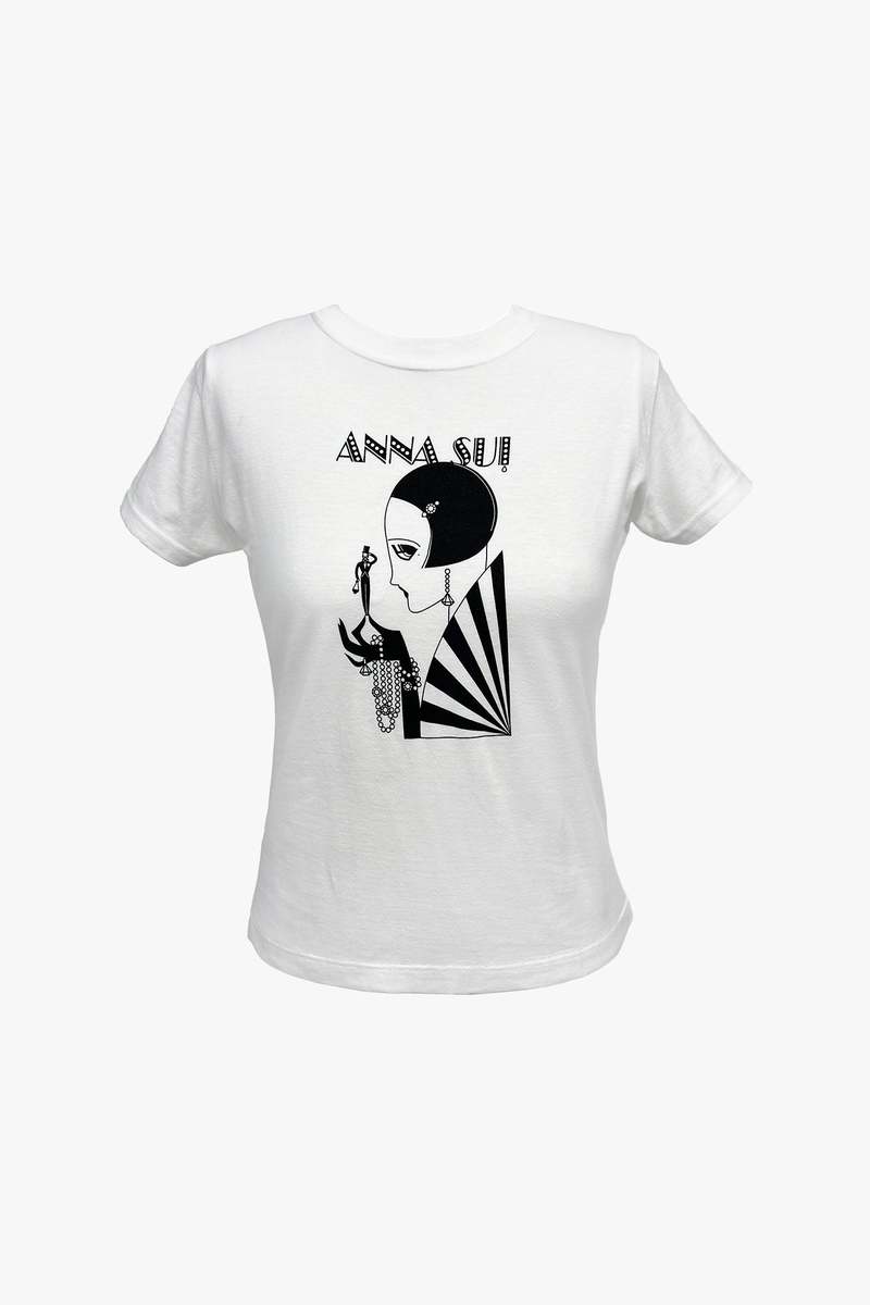 Anna Sui Mad Cap Heiress Baby T-Shirt Anna Sui Mad Cap Heiress Baby T-Shirt