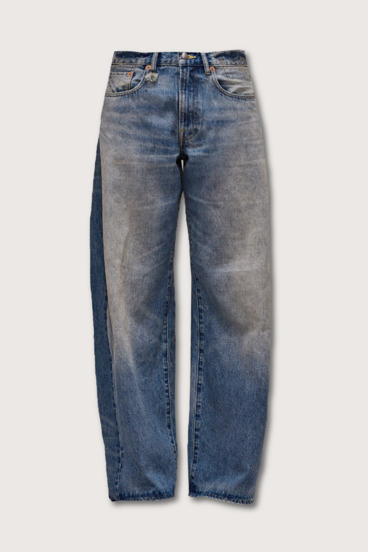デニム・ジーパン R13 'Insert D'arcy' jeans R13 Insert D'arcy Loose Soft Jean - Vin Indigo Clrblck