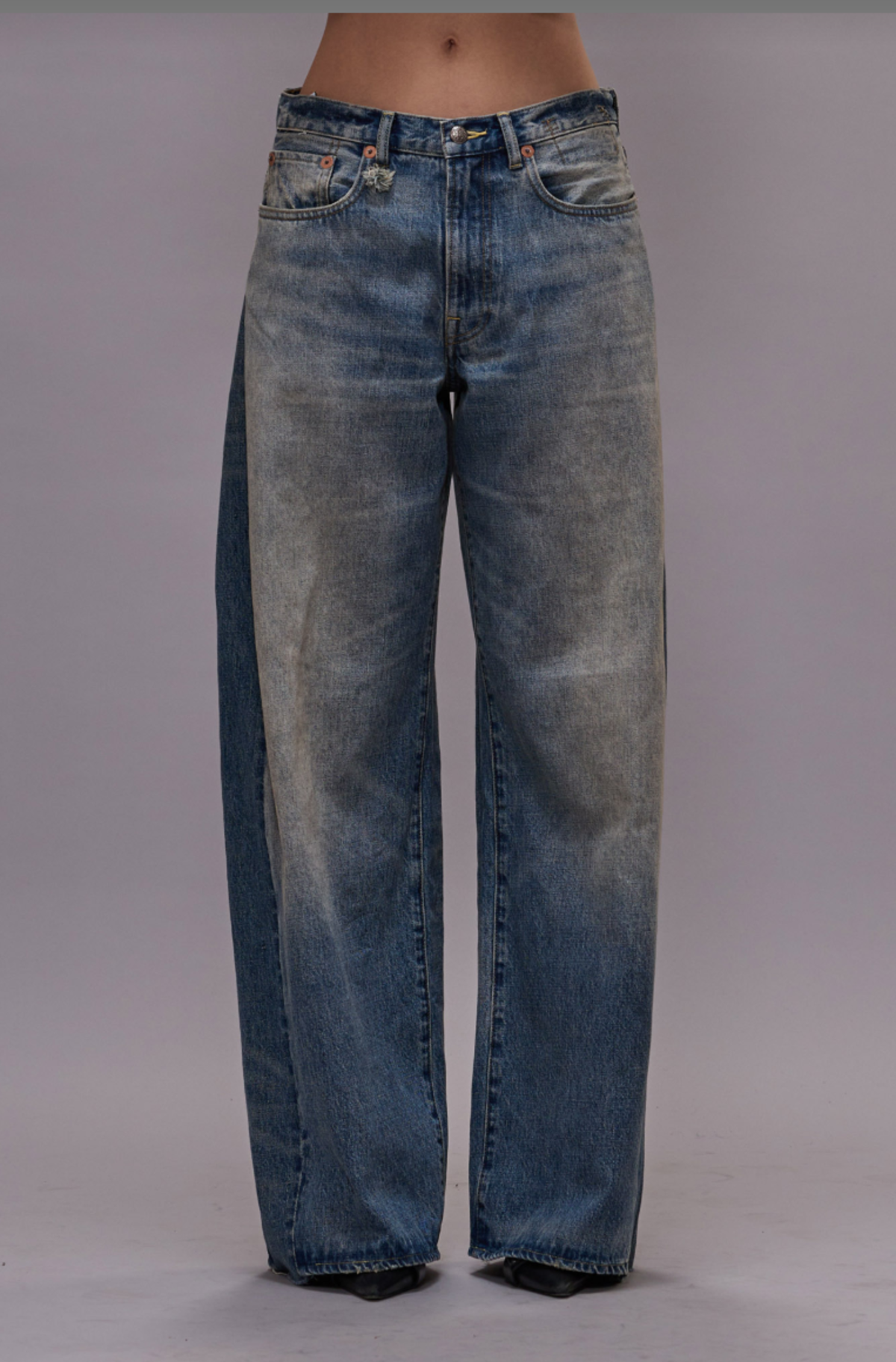 デニム・ジーパン R13 'Insert D'arcy' jeans R13 Darcy Insert Loose Fit Jeans | Nordstrom