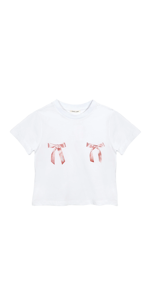 Sandy Liang Bow Ame Tee | Garmentory