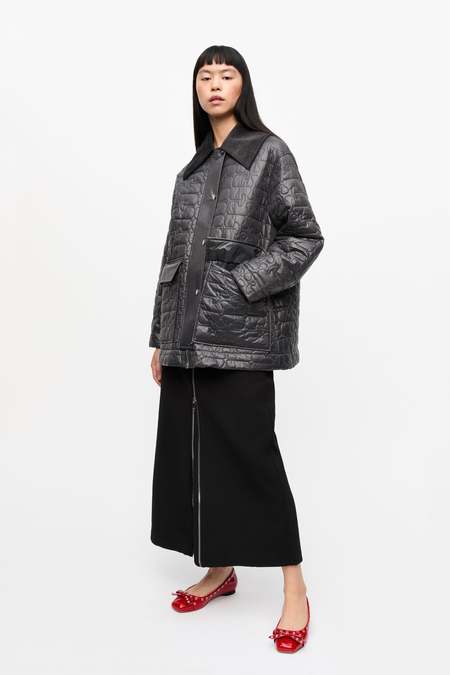 Kapital Katsuragi Tall Ring Coat, Khaki | Garmentory