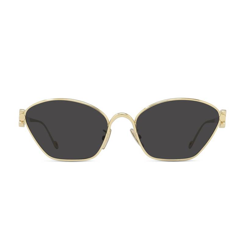 【送料&関税込】Loewe Lw40115u Anagram 30a Gold Sunglasses Loewe Metal LW40115U 30A Sunglasses - US