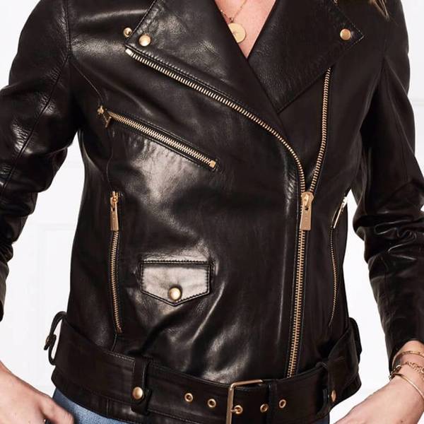Anine Bing Vintage Leather Jacket Black Garmentory Anine Bing