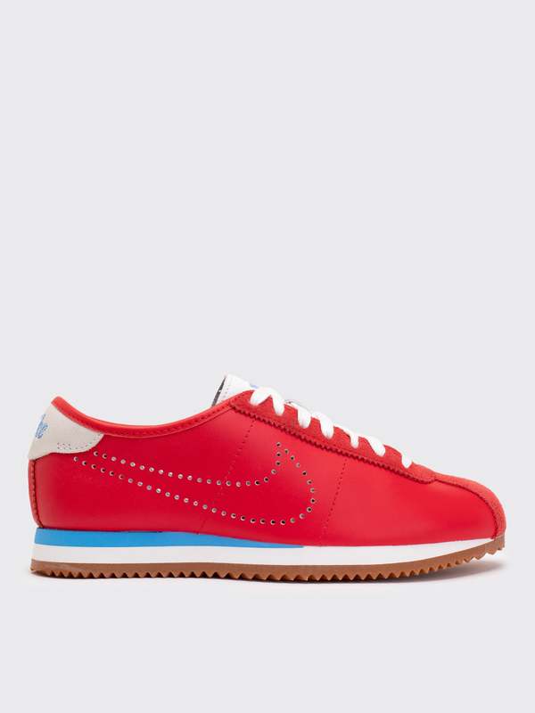 NIKE FOOTWEAR Cortez Leather Sneakers - University Red/University Blue