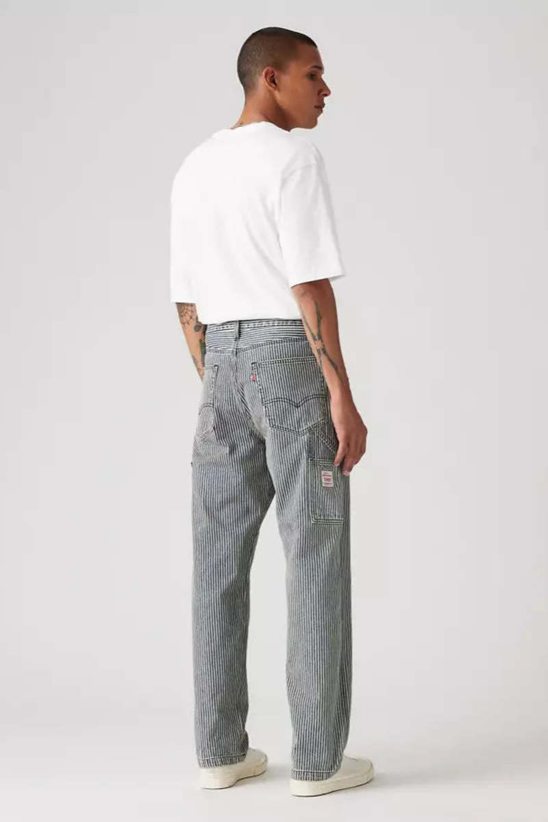 Levi's 568 Loose Straight Carpenter Pants - Aged RR Stripe
