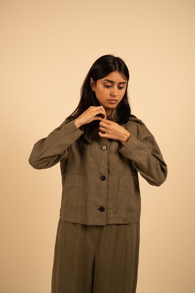 FOLD Linen Jacket