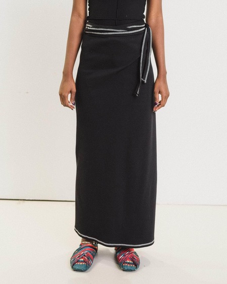 Baserange Brig Skirt - Grey Melange | Garmentory