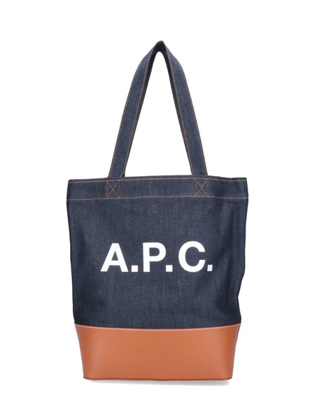 トートバッグ Market Small Shopper Bag - A.P.C. - Synthetic - Mastic Beige Market Small Shopper Bag - A.P.C. - Synthetic - Mastic Beige