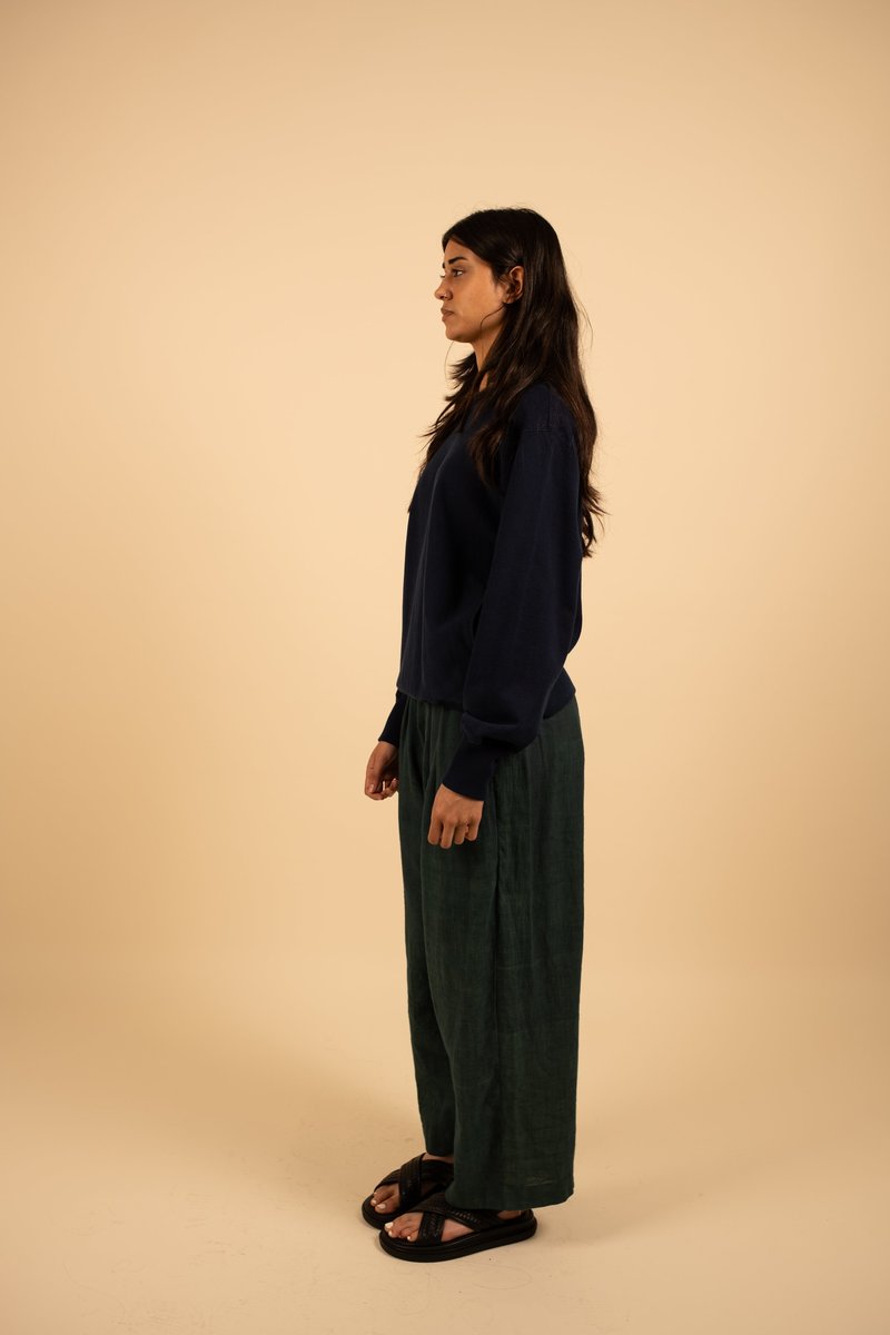 Blue Blue Japan Tezome Organic Sweatshirt Blue Blue Japan Tezome Organic Sweatshirt