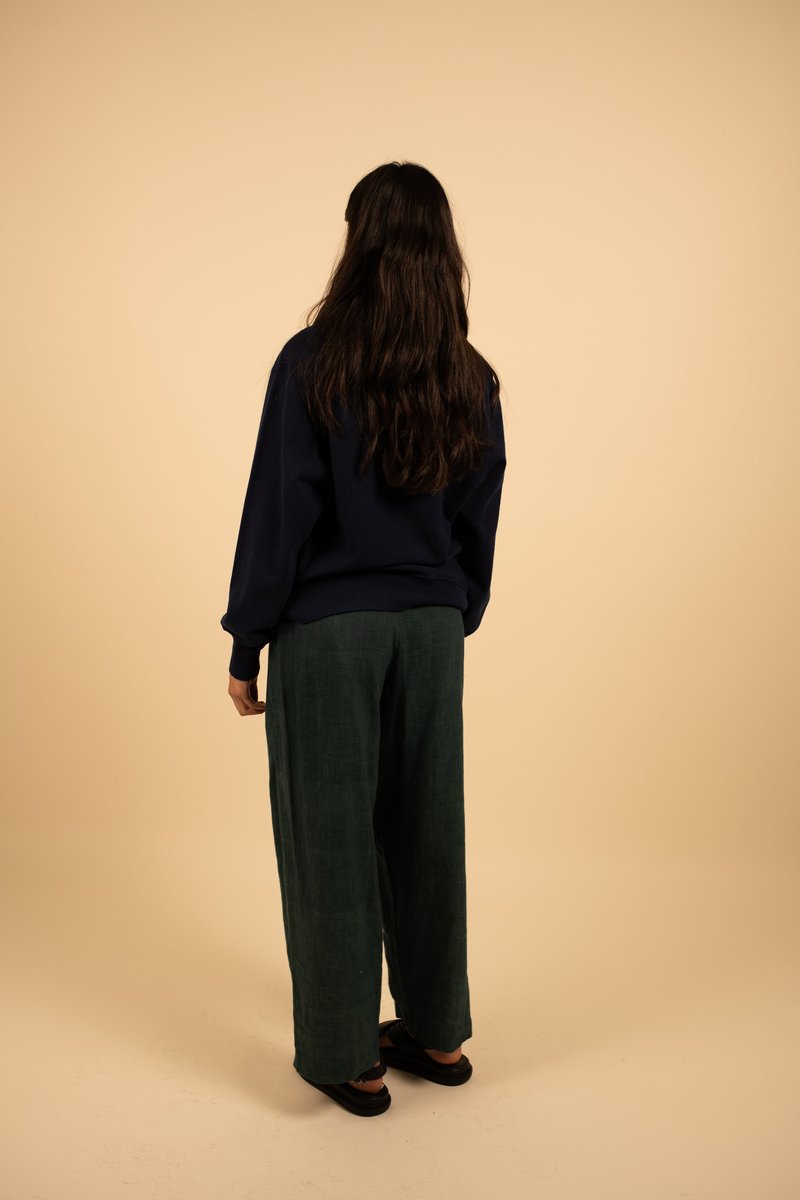 Blue Blue Japan Tezome Organic Sweatshirt Blue Blue Japan Tezome Organic Sweatshirt
