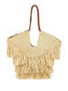 Zimmermann Goldentime Medium Fringe Tote - Thumbnail 1
