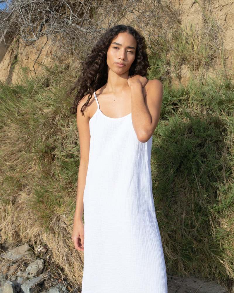 Honest Cotton Long Cotton Slip
