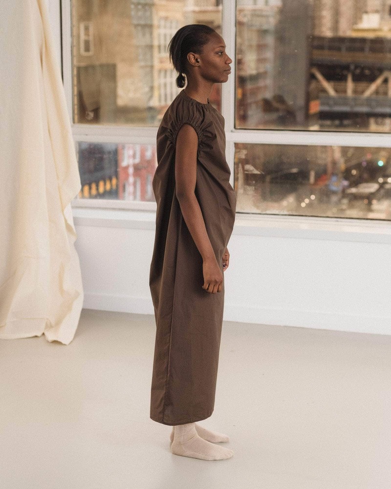 Baserange Mia Dress - Mara Brown Baserange Mia Dress - Mara Brown