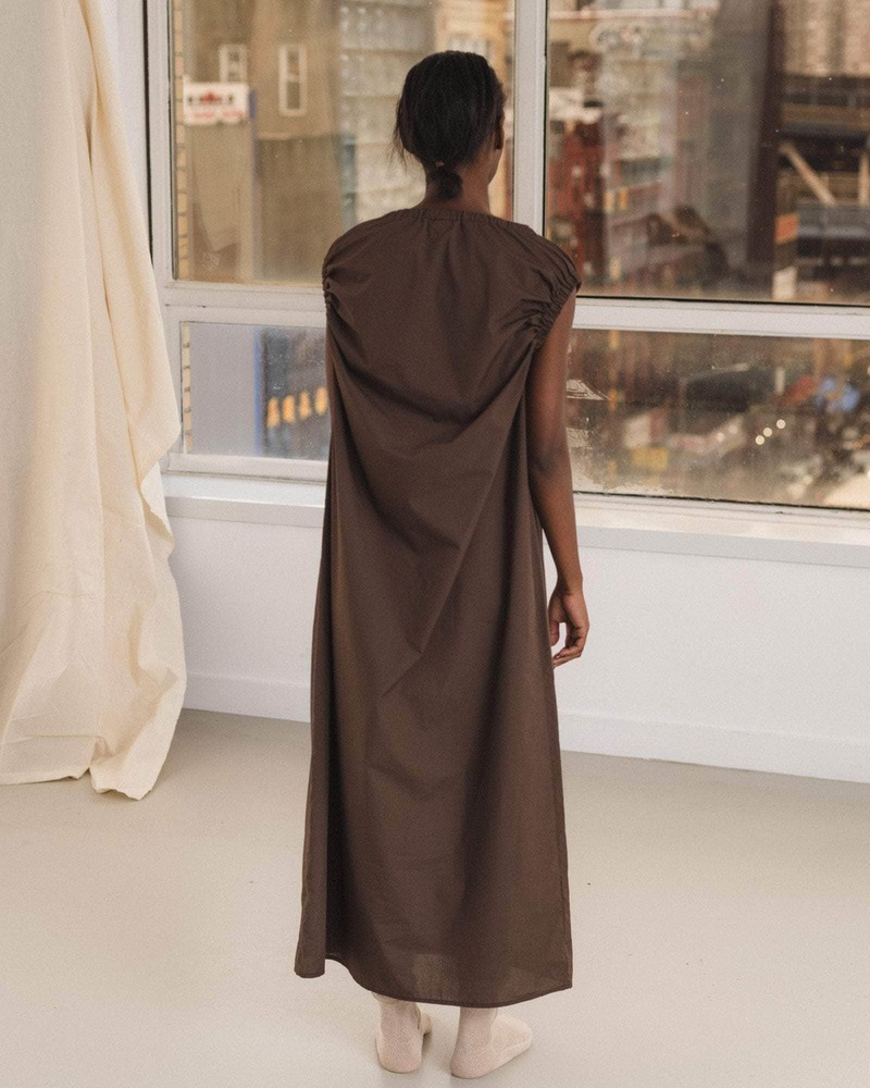 Baserange Mia Dress - Mara Brown Baserange Mia Dress - Mara Brown