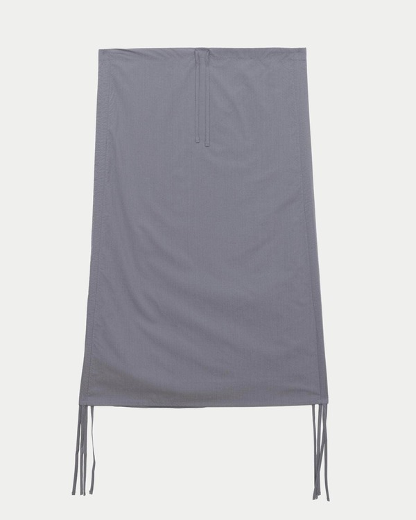 Baserange Pictorial Strap Skirt - Ziti Grey | Garmentory