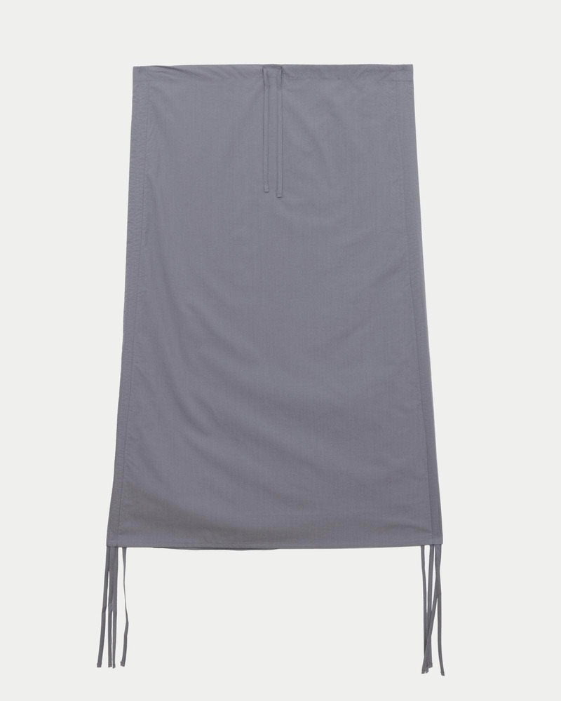 Baserange Pictorial Strap Skirt - Ziti Grey | Garmentory