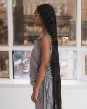 Baserange Pictorial Strap Top - Ziti Grey | Garmentory