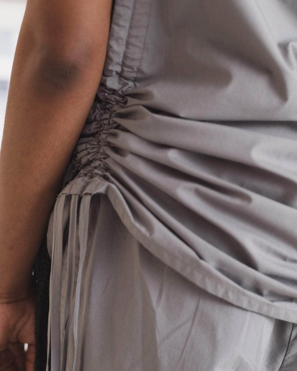 Baserange Pictorial Strap Top - Ziti Grey | Garmentory